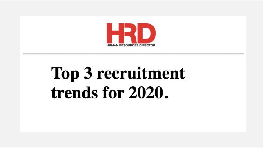 Top 3 Recruitment Trends For 2020 | Sapia