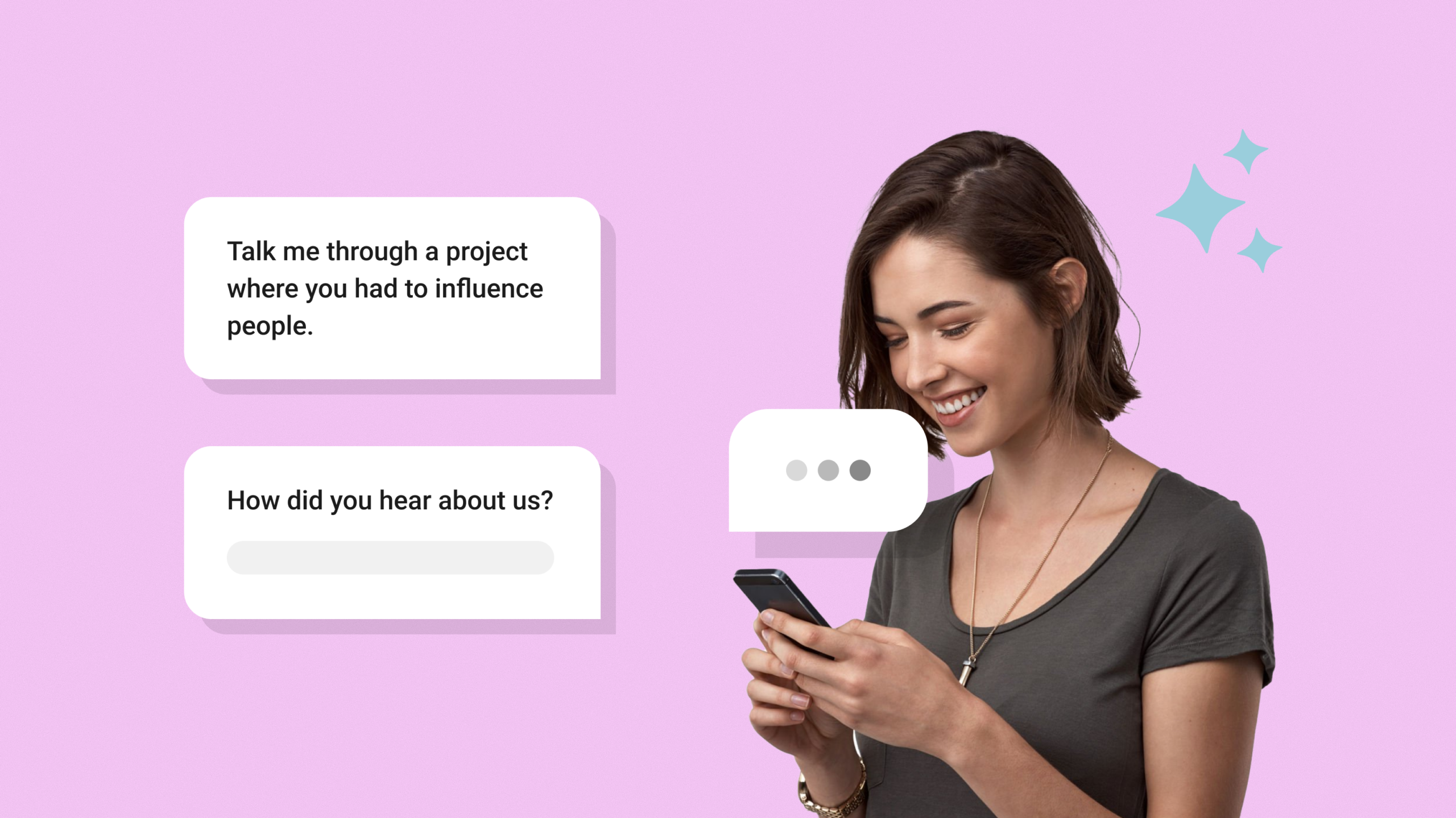 Why candidates prefer a chat based interview over video interviews
