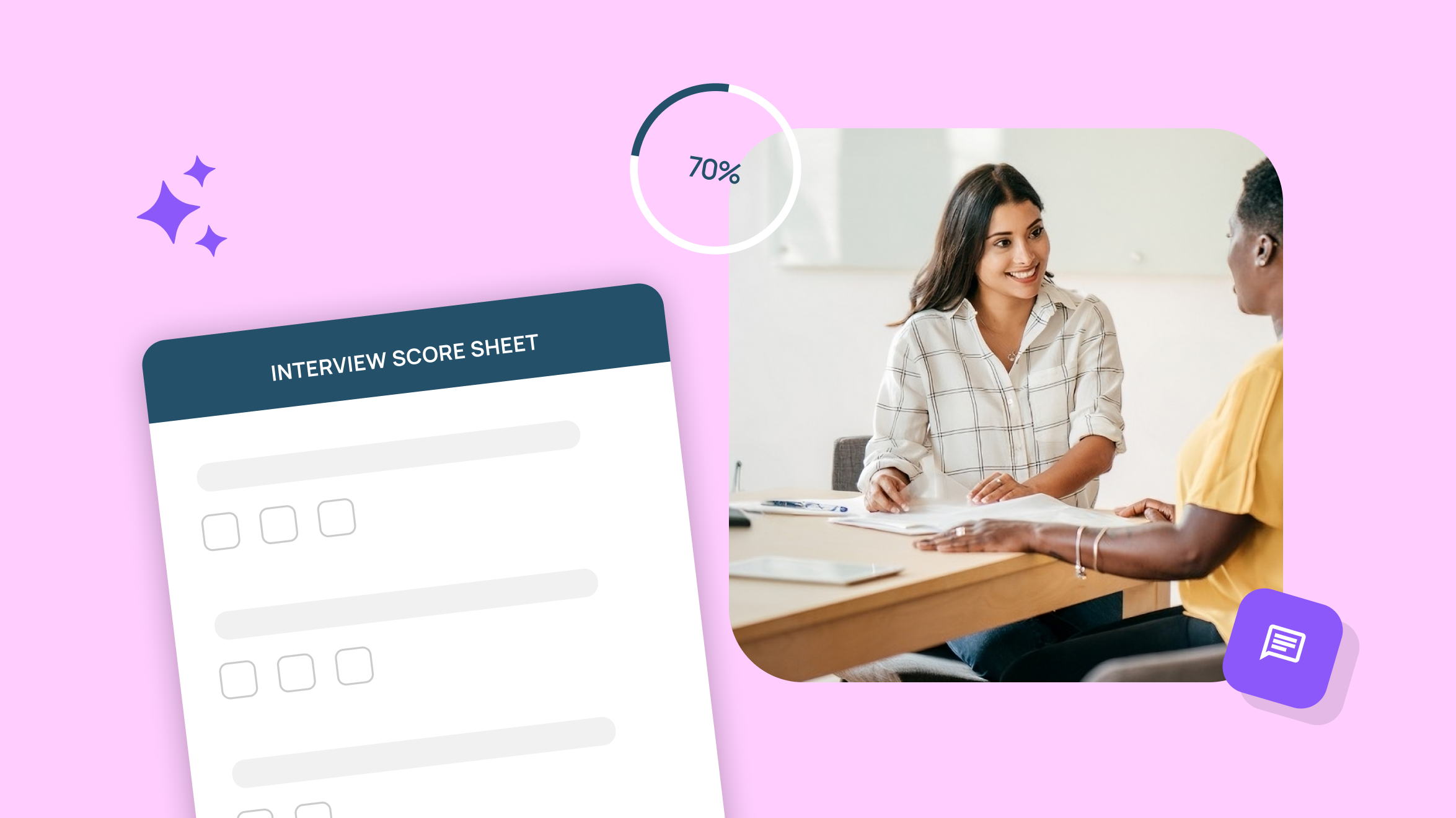 Interview score sheets: How to maintain consistency across panels