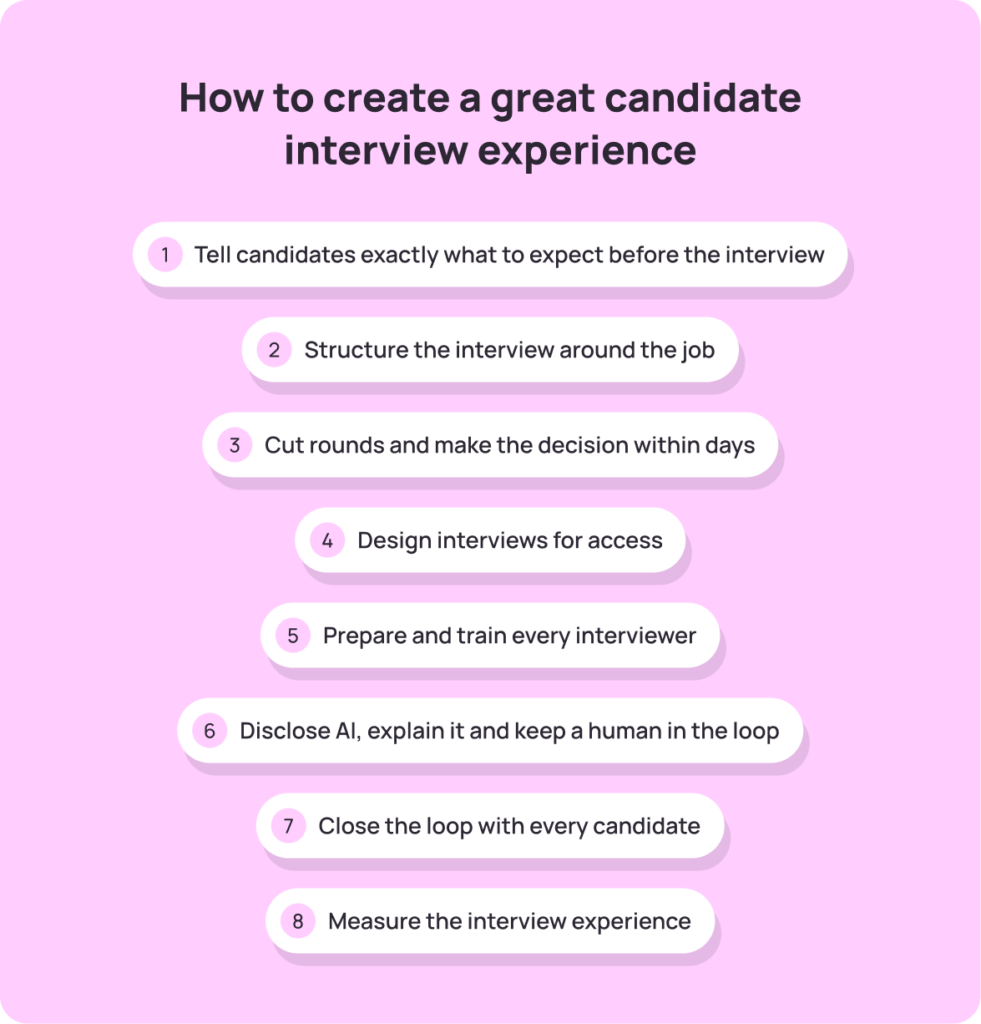 How to create a great interview experience